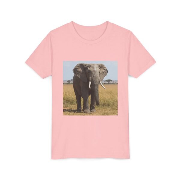 Youth CuteZooMates! Tee - Enormous Elephant Graphic T-Shirt for Kids - Image 39