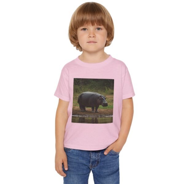 Toddler ZooMates! Adventure T-Shirt - Design with Happy Hippopotamus - Image 19