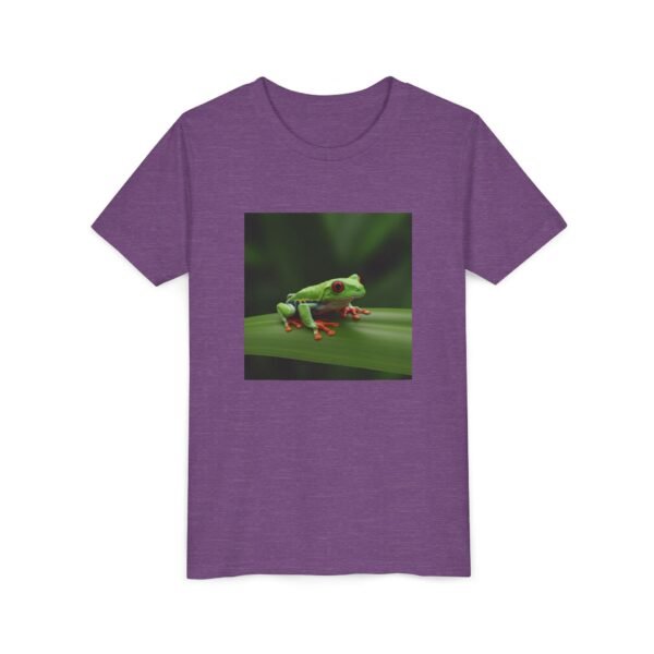 Youth Short Sleeve Tee with ZooMates! design and Tropical Tree Frog - Image 7
