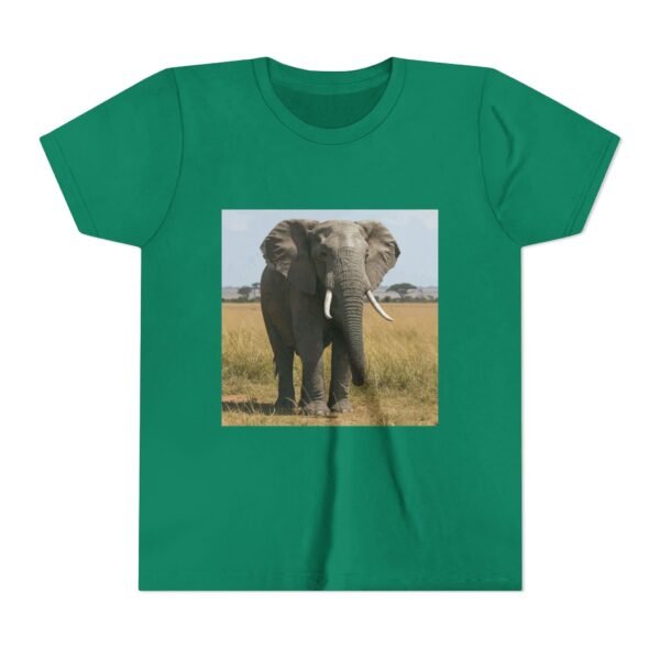 Youth CuteZooMates! Tee - Enormous Elephant Graphic T-Shirt for Kids - Image 17