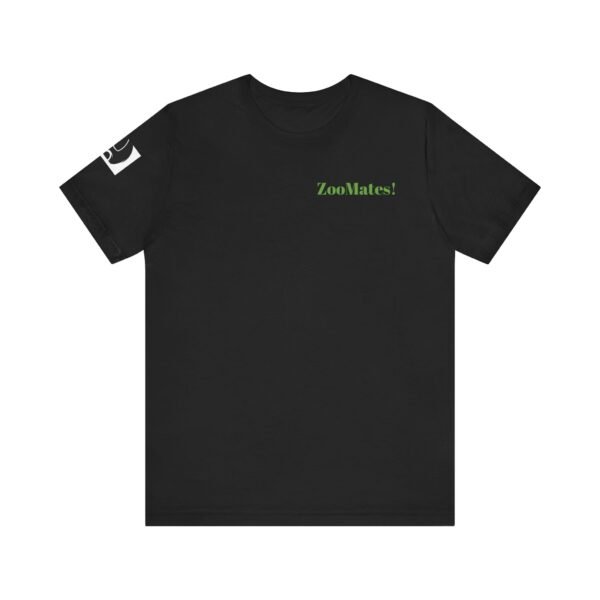 Adult Soft Unisex Tee With Happy Hippopotomus Theme - 'ZooMates!' Shirt - Image 10