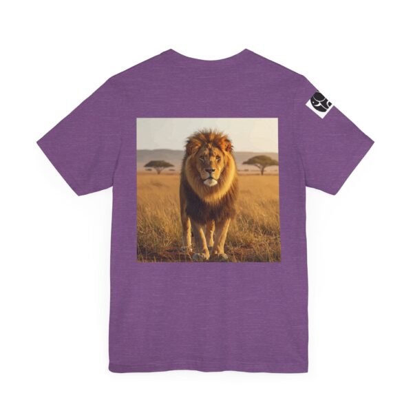 Adult ZooMates! Unisex Soft Jersey Tee - Large Lion Graphic T-Shirt for Animal Lovers - Image 32