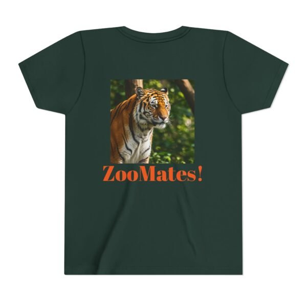 Youth Short Sleeve Tee with ZooMates! design and Tricky Tiger - Image 14
